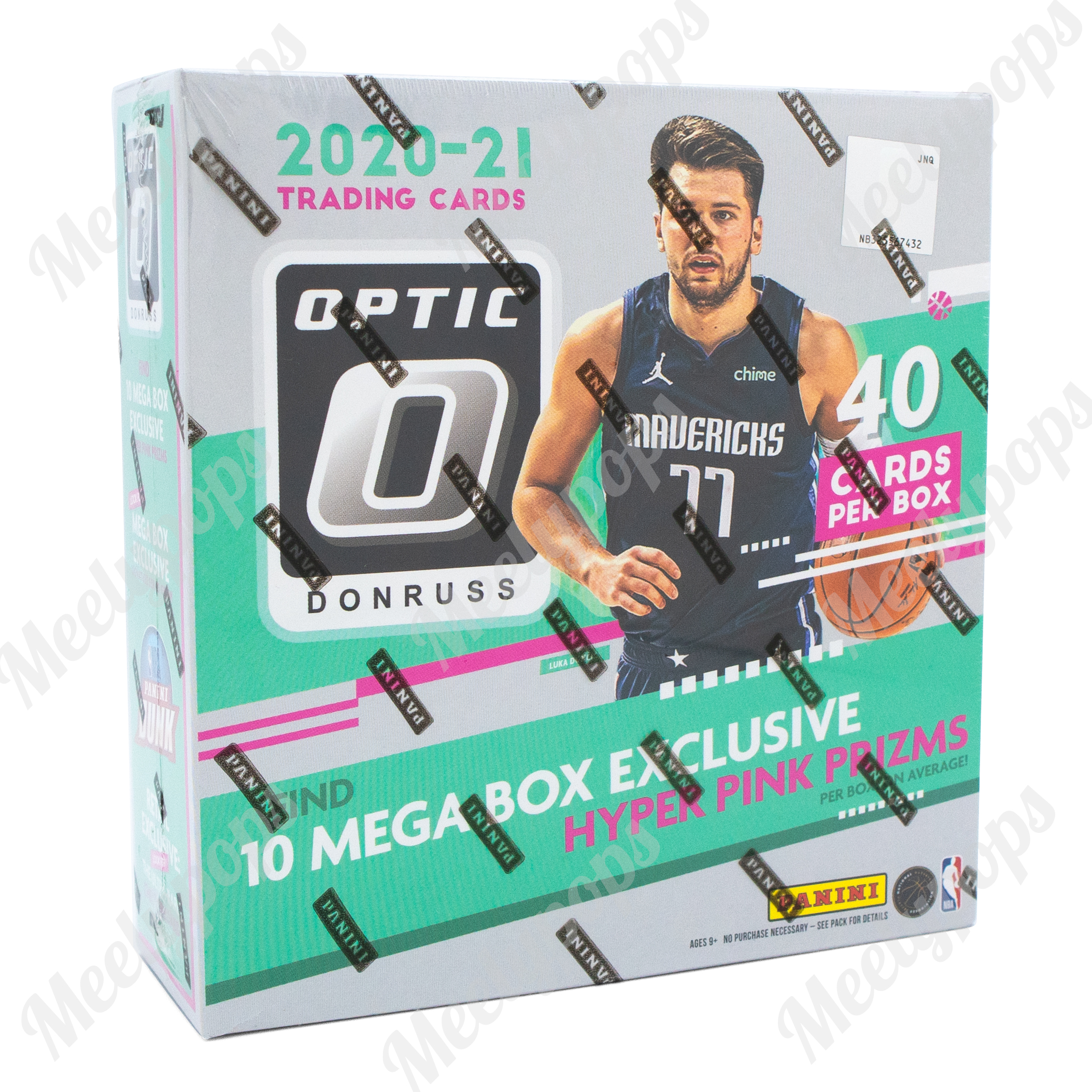 2020-21 Panini Donruss Optic Basketball Hyper Pink Prizm Mega Box