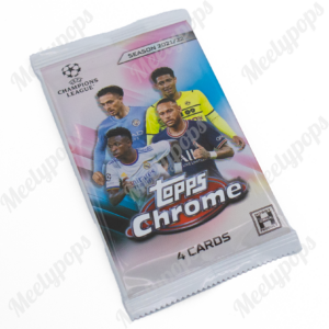 2021-22 Topps UEFA Champions League Chrome Soccer Hobby LITE Pack