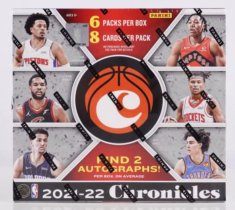 2021-22 Panini Chronicles Basketball Hobby Pack