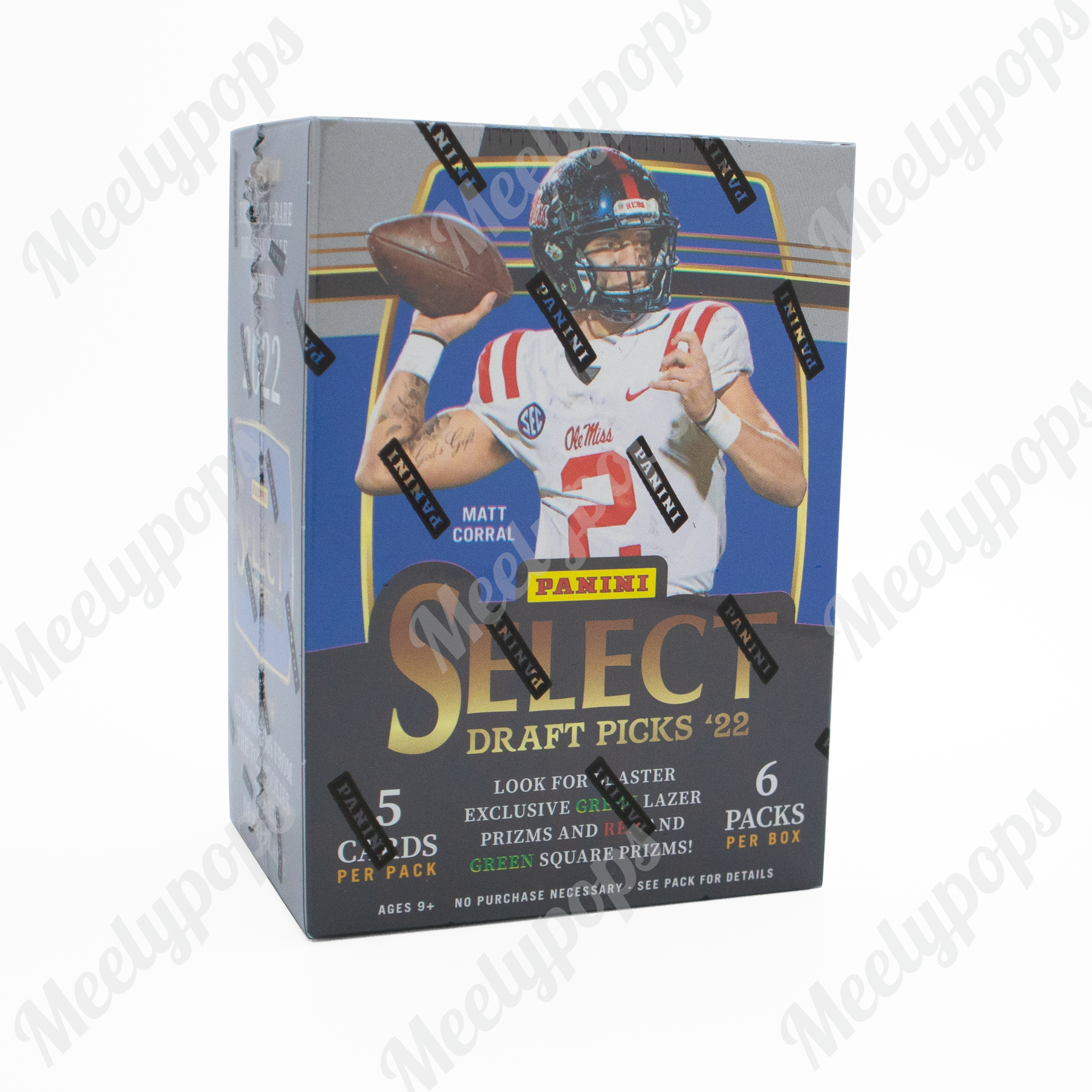 2022 Panini Select Draft Picks Football Blaster, Box