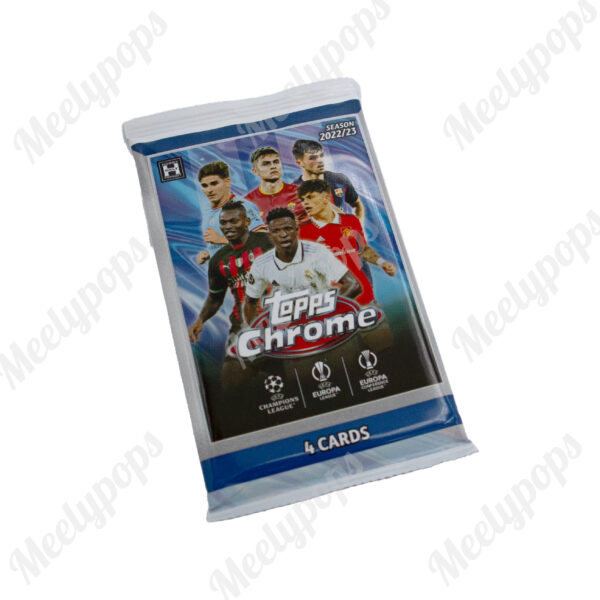 2022-23 Topps UEFA Club Competitions Chrome Hobby Pack