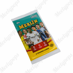 2022/23 Topps UEFA Club Competitions Merlin Chrome Soccer Hobby Pack