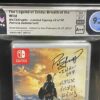 The Legend of Zelda: Breath of The Wild 105211B Nintendo Switch Limited Signing 40 of 50 WATAGraph 9.6 A++ Patricia Summersett Autograph Hylian - Image 2