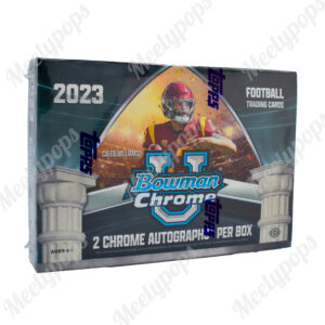 2023 Bowman Chrome University Football Hobby 12 Box Case