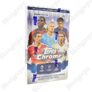 2023-24 Topps UEFA Club Competitions Chrome Soccer Hobby Box