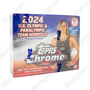 2024 Topps Chrome US Olympic & Paralympic Hopefuls Hobby Box