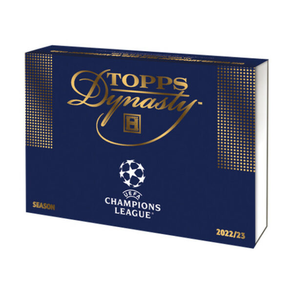 2022/23 Topps Dynasty UEFA Champion's League Soccer 5-Box Hobby Case (CONTACT FOR PRICING)