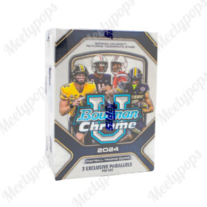 2024 Bowman University Chrome Football Blaster Box